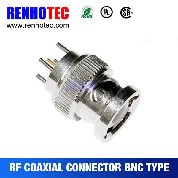 Hight Quality 5 Pin Waterproof Bnc Male Crimp Connector